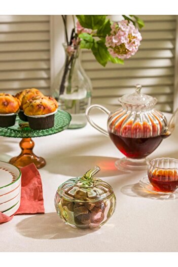 LC Waikiki Lcw Glass Covered Sugar Bowl (W5)