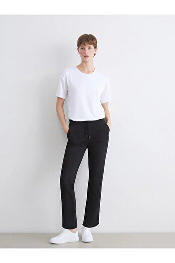 LC Waikiki Lcwaikiki Women's Thick Sweatpants with Elastic Waist (W5)