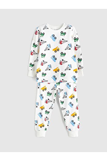LC Waikiki Set pijamale pentru băiat cu imprimeu LCW (W5)