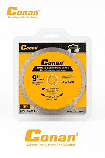 CONAN Continuous Diamond Disk 9 Inch COC222301