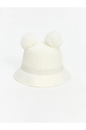 LC Waikiki Lcw Pompom Detailed Girl's Bucket Hat (W5)
