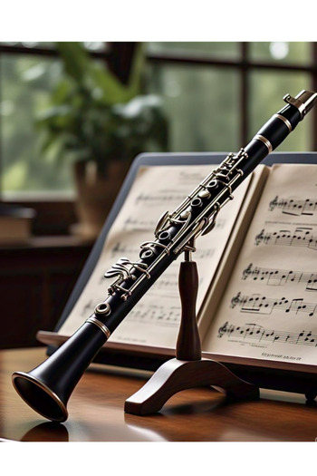 MegArya Student B♭ Clarinet – 17-Key Beginner Clarinet with Ebonite Body & Nickel-Plated Keys
