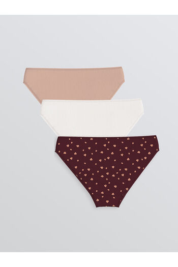 LC Waikiki Sparkling Selections from Shining Store |   Printed Bikini Panties 3-Pack