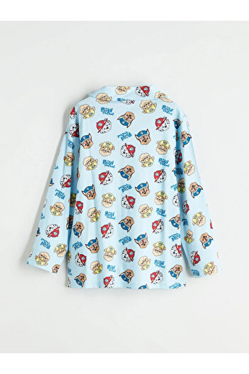 LC Waikiki LCW KidsMavi Paw Patrol Baskılı Erkek Çocuk Pijama Takımı