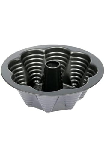 cc bin shihon Round Cake Pan with Non-Stick Coating, 22.5 cm, Black