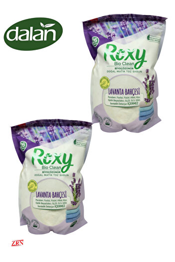 Dalan Roxy Doğal Matik Toz Sabun 800gr x 2 Adet