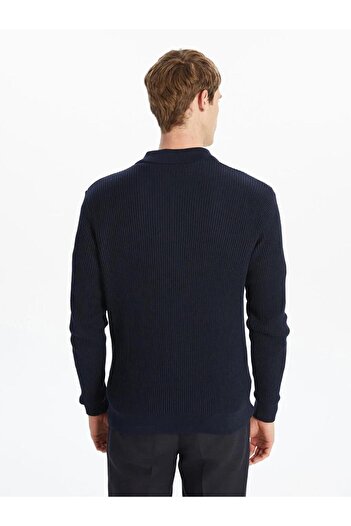 LC Waikiki Ανδρικό πλεκτό πουλόβερ Polo Neck (W5)