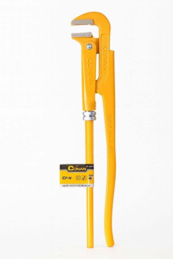 CONAN 4-Inch 90 Degrees Bent Nose Pipe Wrench – CR-V – Model COAP804