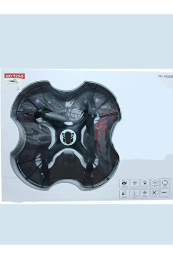 Other Kids Mini Drone Toy – Black with Transformers Logo, Remote Control & Built-in Camera