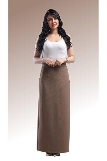 SUGA Tala's summer maxi jeans skirt