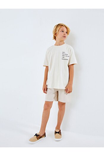 LC Waikiki Quality Parts from Celebi Store |   Boys' Shorts with Elastic Waist