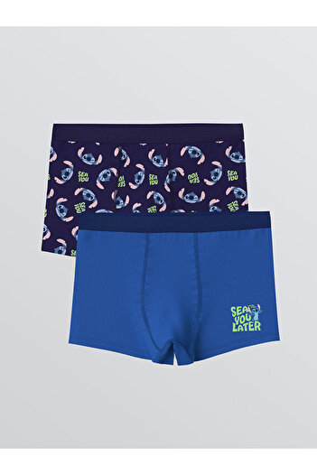 LC Waikiki Sparkling Choices from Shining Store |   Printed Boys' Boxer 2-Pack