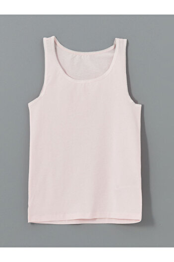LC Waikiki Timeless Recommendations from Timeless Store |   Crew Neck Girl's Undershirt 2-Pack