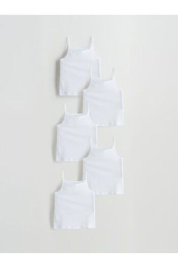 LC Waikiki Create Your Style from Uzg Store |   Square Neck Girls' Tank Top 5-Piece Set