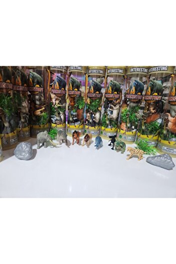 Ailenizin Oyuncakçısı Vahşi hayvan seti 8'li set