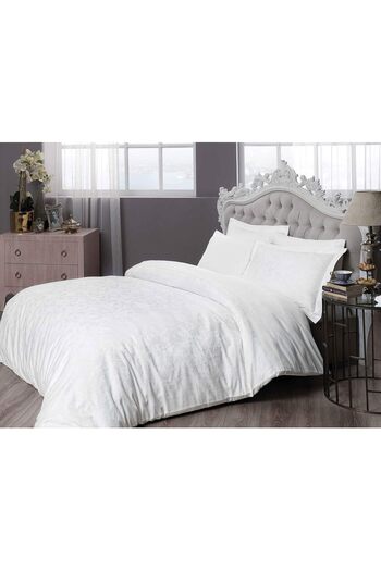 STOREMAX Sellbuyst 60155400 Brinley Double Duvet Cover Set, White Trendy 266450