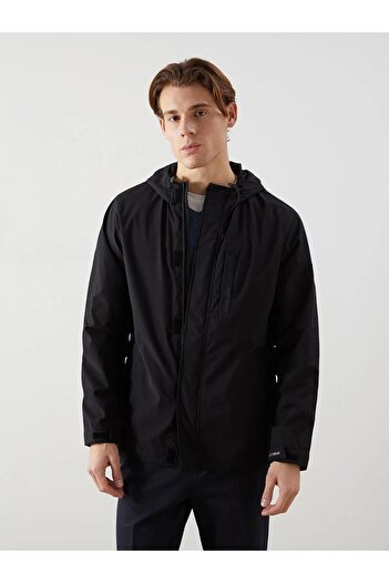 LC Waikiki Ανδρικό παλτό με κουκούλα LCWAIKIKI Standard Fit (W5)