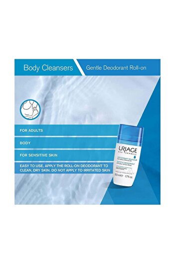 Uriage Roll-On Deodorant - 50ml