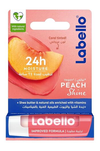 LABELLO Lip Balm Peach Shine