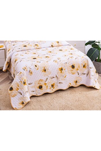 CHIRASO Microfiber Quilted Duvet Set, 2-Sided, 3-Piece, Duvet Cover 220x240cm, 2 Pillowcases