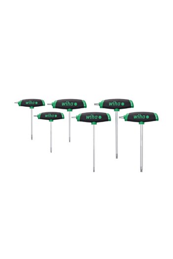 wiha Set of torx keys in L Wiha, TX10-TX40, 6 pieces