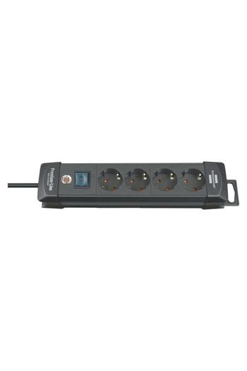 Brennenstuhl - Extension cord 4 sockets H05VVV-F 3G1.5 1.8m Premium-Line [1951140100]