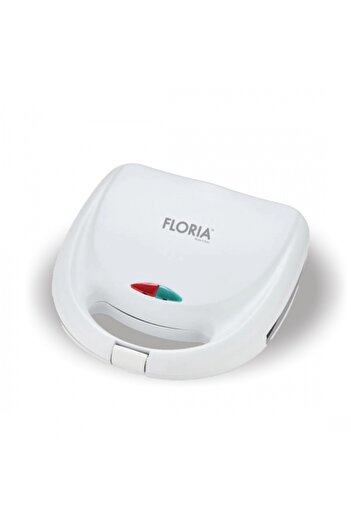 Floria aparat de făcut sandvișuri, putere 750w, carcasă exterioară rezistentă la căldură, indicator luminos, alb / ZLN 8504