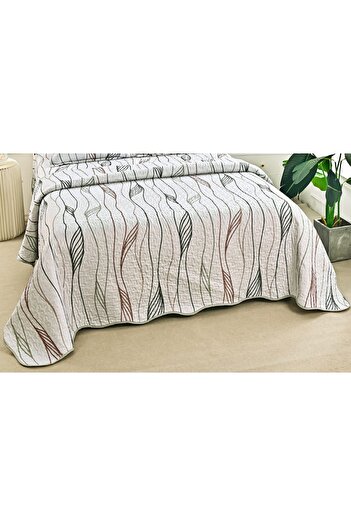 CHIRASO Microfiber Quilted Duvet Set, 2-Sided, 3-Piece, Duvet Cover 220x240cm, 2 Pillowcases