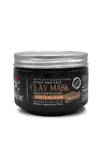Barbertime Clay Mask (for Hair and Facial Skin) (Clay Mask) 450 Gr