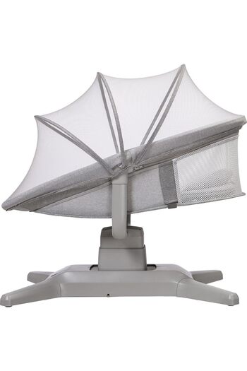 Mastela Swing X Multi-Motion Electric Baby Cradle, Adjustable, Dark Grey, Birth to 36 Months