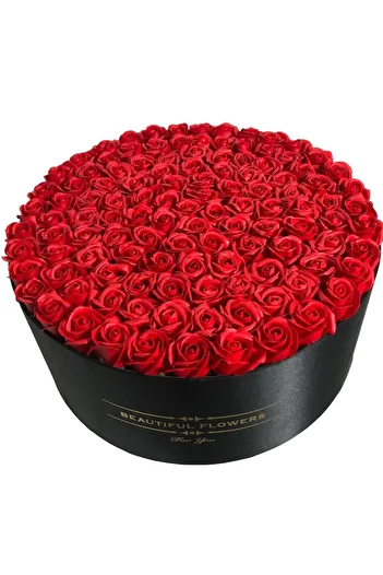 Colorissima Trandafiri roșii în cutie gigantică, Colorissima, 50 cm