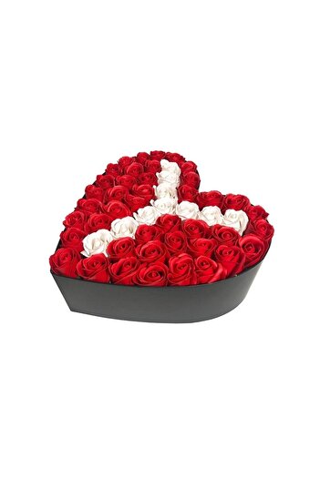 YUPY Letter Y from Roses in Heart-Shaped Box, Yupy®
