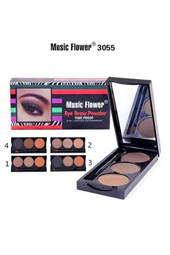 Music Flower Eyebrow Powder