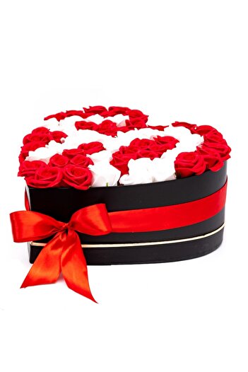 Colorissima Floral Arrangement 40, 53 Roses, Colorissima, 30 cm