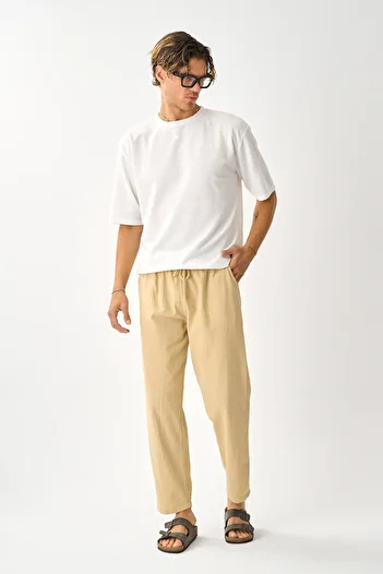 Shooter Sportswear Men's Plus Size Linen Trousers