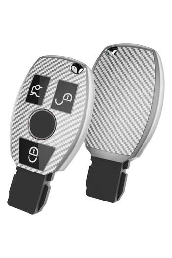 General Store Premium Protective Case for Mercedes-Benz Key - Carbon Silver