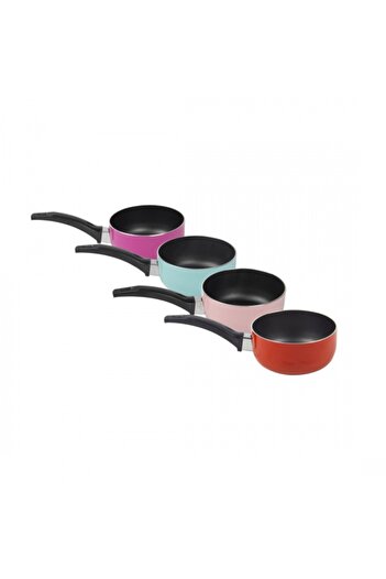 Floria ZLN0393 milk saucepan, 12 cm diameter, aluminum, non-stick