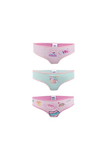 Peppa Pig Set of 3 girls' panties, 100% cotton, multicolor, Peppa Pig