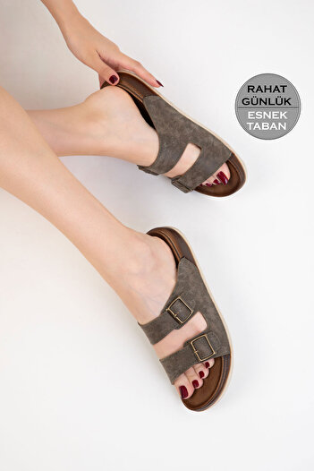 SOHO Kapcie damskie Mink 20736