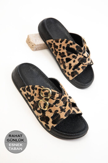 SOHO Leopard Women's Slippers 20751