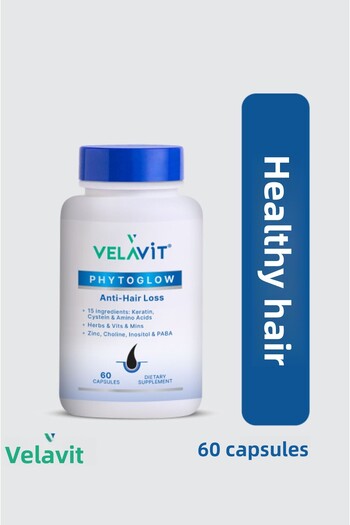 Velavit Phytoglow Anti-Hair Loss 60 Capsules