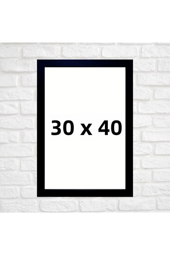 LiliaHome 30X40 cm Black Color Hollow Photo Frame