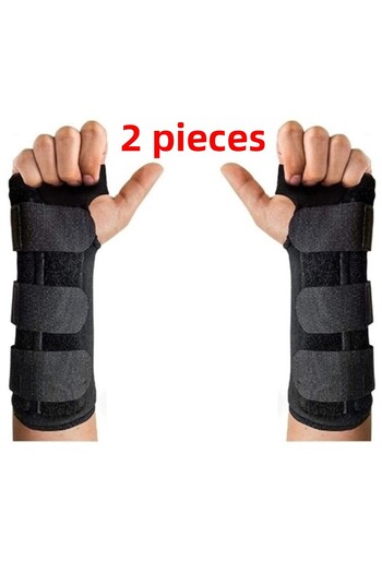 ARWEX Hand Wrist Splint Metal Supported Double Direction All Size Rest Splint Carpal Tunnel Nervous Jam