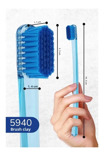 R.O.C.S. Rocs Pro 5940 Ultra Soft Toothbrush Blue-Blue