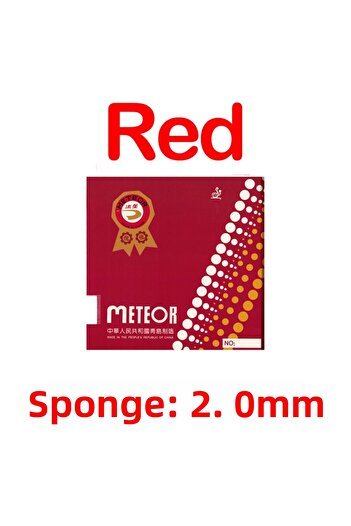 Choice Red Original Meteor 575 Table Tennis Rubber Fast Attack Offensive Speed Pips-out Ping Pong Sponge