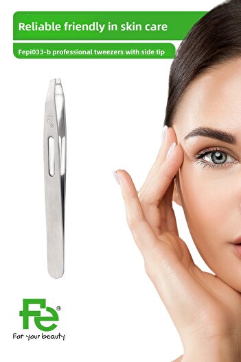 Fe Tweezers Professional / Side Tip