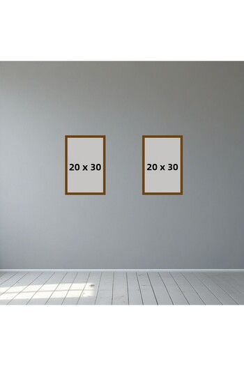 Tooall 21X30 Brown Blank Frame Set – 1-Piece, 2-Piece, 3-Piece, 6-Piece, 9-Piece Wall Decor Frame