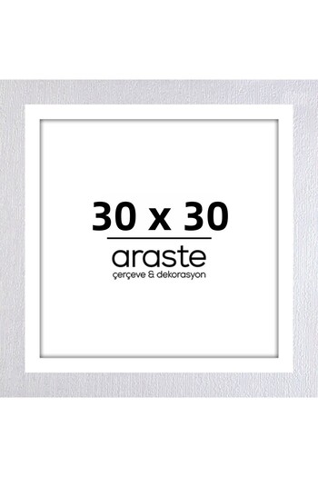 Araste Çerçeve & Dekorasyon 30x30 Frame (No Poster) - Bos1004