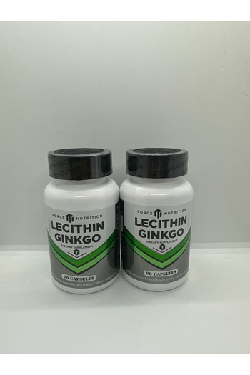 Force Nutrition Lecithin Ginkgo Biloba Koenzym Q10 90 Capsules 2 Boxes