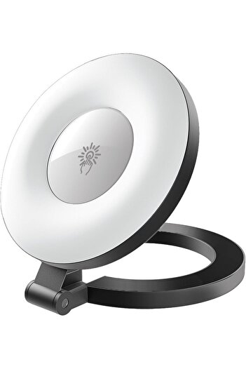 Promate Luminous Magnetic LED Selfie Light with Ultra-Slim Lightweight Ring Design, MagSafe Compatib